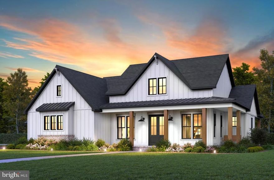 Discover the charm of this stunning new construction home, set to be completed in July 2026. This exquisite ranch-style residence combines modern farmhouse aesthetics with thoughtful design, offering a perfect blend of comfort and elegance. With 4 spacious bedrooms and 2.5 bathrooms, this home is designed for both relaxation and entertaining. Step inside to find an inviting open floor plan that seamlessly connects the family room to the gourmet kitchen, featuring upgraded countertops and stainless steel appliances, including a double oven and built-in microwave. The kitchen island serves as a central hub for gatherings, while the family room, adorned with recessed lighting and ceiling fans, creates a cozy atmosphere for everyday living. Retreat to the primary suite, complete with a luxurious soaking tub and walk-in closet, ensuring a private sanctuary. Additional features include a daylight basement with interior access, providing endless possibilities for customization, and an entry-level bedroom for convenience. Set on a generous 2.3-acre lot without an HOA, this home offers ample outdoor space for activities and future landscaping dreams. The side-entry garage and driveway provide convenient parking options. Embrace the opportunity to create lasting memories in a space designed for comfort and style.