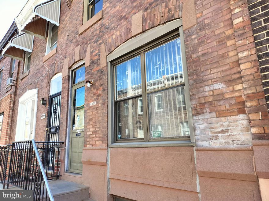 3 Bedroom 1 Bathroom home with lots of potential. Needs updating through out and offers a extended rear kitchen as well as newer mechanical systems. This home is located on a wide side street in Lower Moyamensing Area of South Philly, an excellent location for investment or future appreciation.