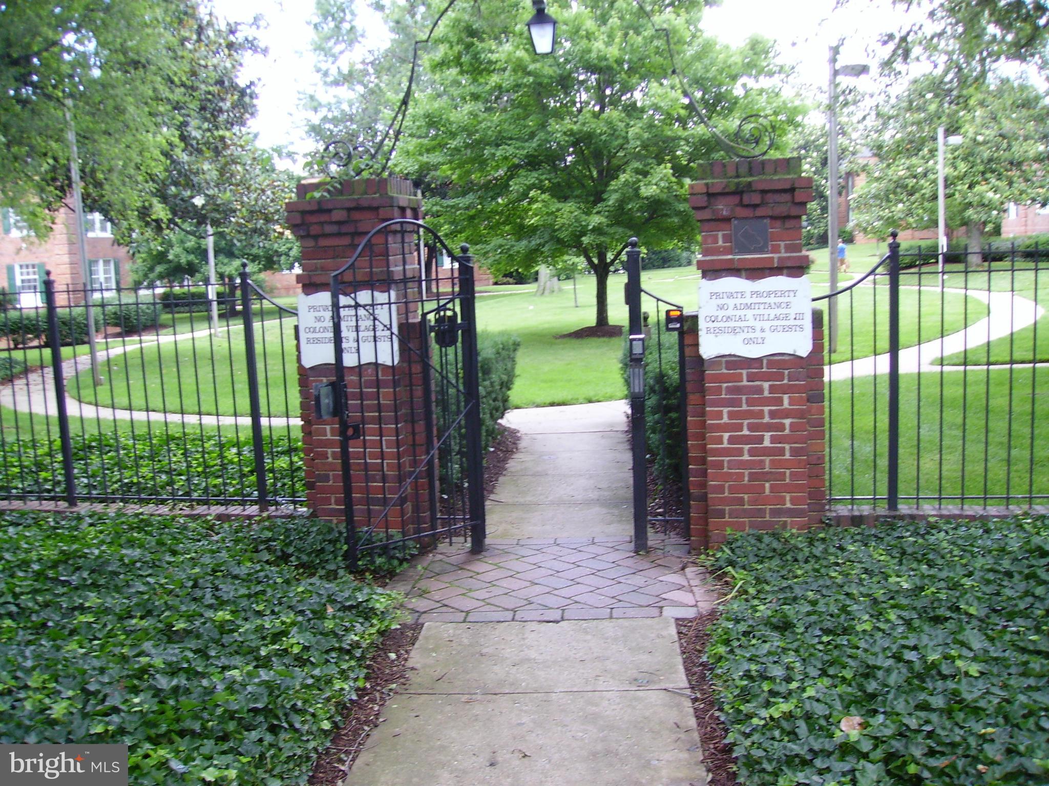 COLONIAL VILLAGE - Residential Lease