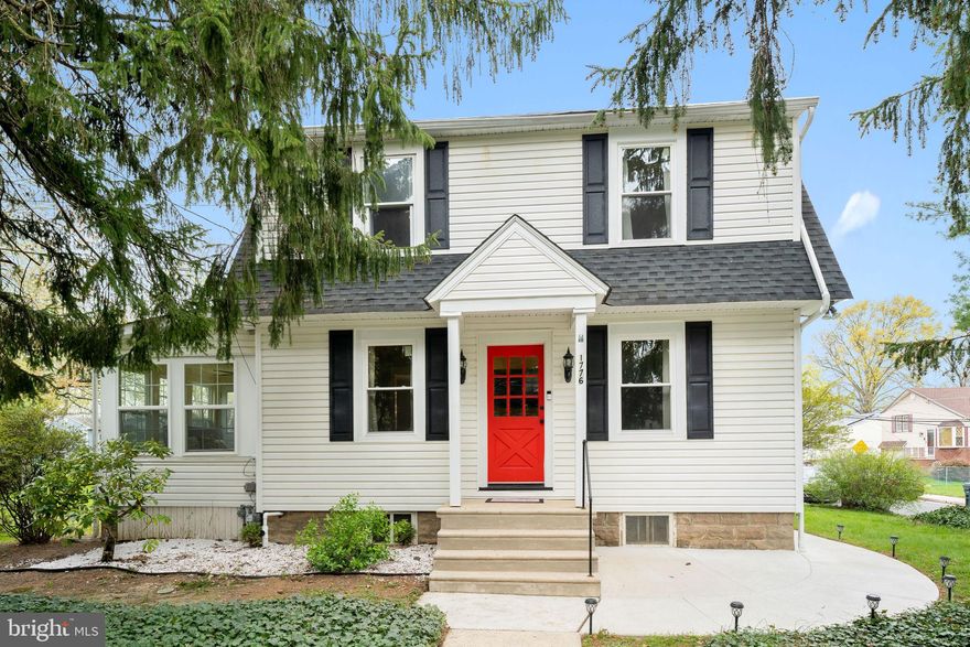 This just listed, wonderful Willow Grove Dutch Colonial has great curb appeal  This home features a bright and open floor plan with an abundance of windows and beautiful hardwood floors throughout the first and second floors.  Enjoy a cozy living room around the fireplace or spend quiet time on the bright sun porch.  The large kitchen has tile floors, a newer stove / oven and new backsplash, with plenty of cabinets, a double sink, Corian countertops and a new refrigerator.  First floor powder room sits just off the kitchen. The second floor boast three large bedrooms with lots of closet space.  The third bedroom  which the owners refer to as a 'flex' room is currently used as both bedroom and office with walk up stairs to the floored attic, great for additional storage.   The basement, also a significant storage area, does have bilco doors, allowing a new owner to finish it if they so desire. This home features old world charm, with its woodwork, crystal door knobs and style, as well as newer ceiling fans and lighting.  Also to note are updated windows, new 200 amp electric, as well as $10K basement waterproofing which is a plus. Complimenting the exterior are a sizeable yard, and the owner has recently had new walkways and a new patio put in.  The shed is great for your tools, mower and other outdoor items.  Seller has a Home Warranty through July, which the Buyer has the option to renew. This home is close to great shopping, diverse food choices, transportation and major roadways.  Come and see us!