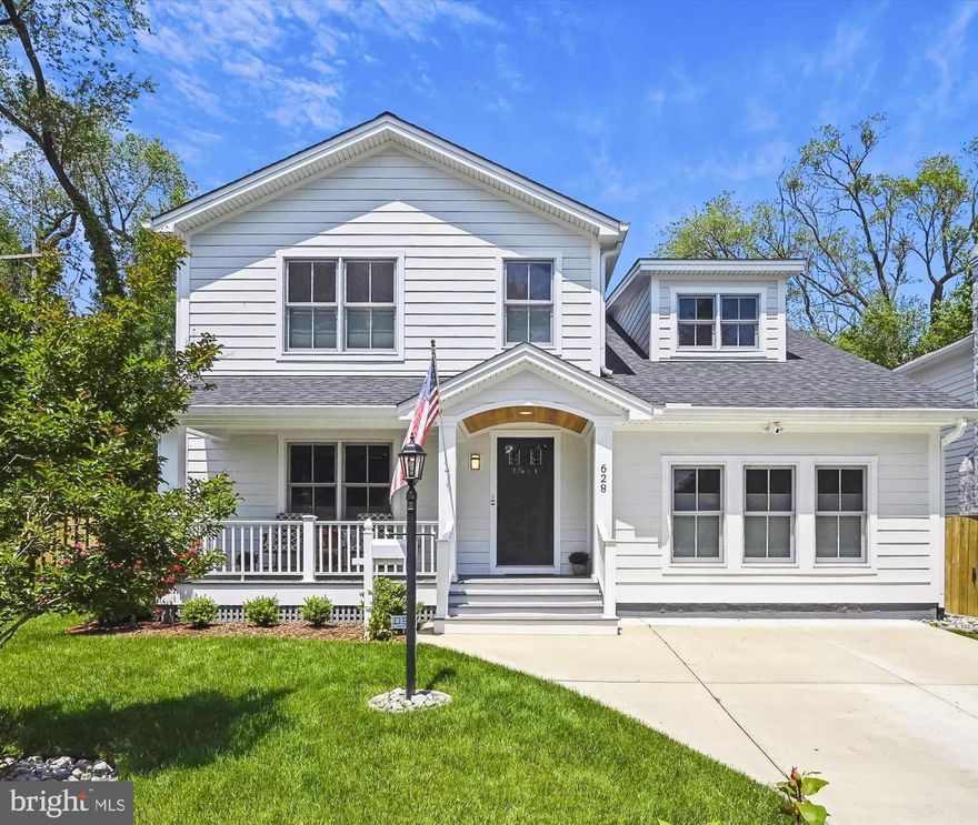 Prime rental located in the heart of Eastport. Rarely does a rental of this quality become available. Home was fully renovated and expanded in 2018/2019. New kitchen with quartz countertops, stainless steel appliances, high end cabinetry. Hardwood floors throughout, custom trim in every room. 2 primary bedrooms with new ensuite bathrooms on the upper level. 3rd upper level bedroom with renovated hall bathroom. Oversized Laundry Room is conveniently located on  upper level. Main level over sized 4th bedroom, could also be used as office or kids playroom. Extremely efficient home, dual zoned gas heat, new windows and new roof. Large main level bedroom could be used as an office or den. Fully fenced back yard with large deck and irrigation system. Included in rent is 1 space in the detached garage. Parking pad at front of the home can accommodate an additional 2 cars. Landlord will be partially furnishing the home.  Available now. NO PETS