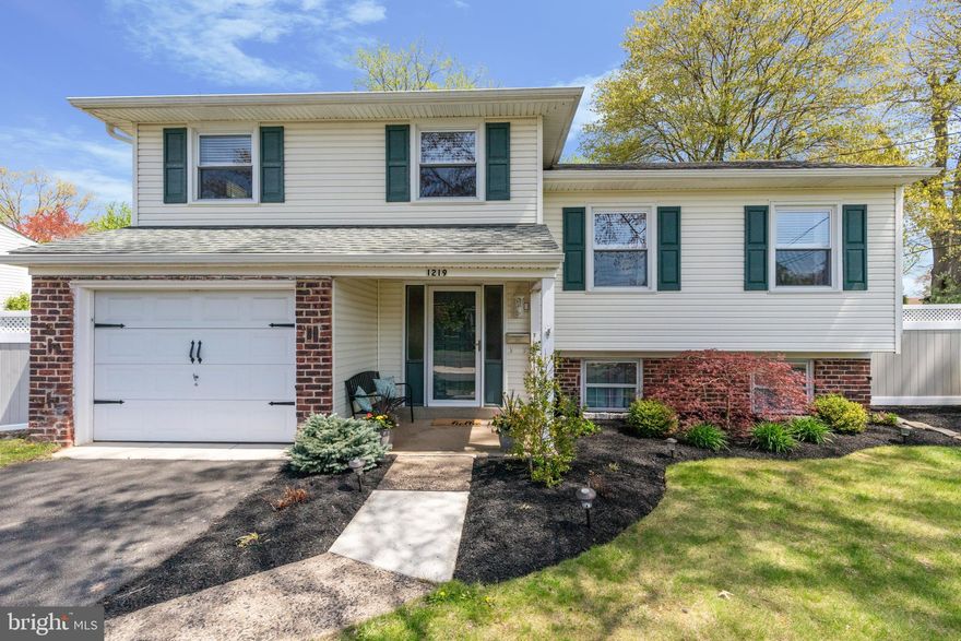 Welcome to this picture-perfect home in Hartsville Park.  Set on a beautiful lot with tall shade trees.  A charming front porch invites guests in.  The entrance foyer is very spacious and gives an open feel to the main living spaces.   Straight ahead you will enjoy seeing the cozy family room with a huge double window to let in plenty of sunshine.  A stone accent wall gives a modern update to the décor.  An updated powder room is adjacent to the family room.
The main level of the home includes the living room with brand new carpet, and a dining room with beautiful hardwood floors.  The kitchen has been nicely updated with white Shaker Cabinet doors, a large lighted pantry cabinet and stainless steel appliances.  A sliding glass door leads to a large deck over-looking the lush back yard.
The upper level offers a primary bedroom with large closet and private door to the main bathroom.  There are two additional bedrooms with double wide closets.  The main bathroom has been updated and includes a generous sized vanity. The clean and bright  tub/shower combo has a ceramic tile surround and rain shower faucet.
The lower level offers bonus living space with a finished entertainment/game room, a generous sized storage closet and a separate laundry area. 
The outdoor features of this home include an over-sized deck with plenty of space for a seating area, dining table and grill.  The deck steps down to a wonderful fenced yard with raised flower bed, garden shed and pergola seating area.  The beautiful landscape and plantings make this a great place to relax all summer long. In addition there is great outside lighting in both the front yard and on the deck.
You can enjoy a short drive to the quaint towns of Doylestown, Peddlers Village and New Hope which offer many cultural arts events, boutique shops and restaurants.
This Central Bucks County area offers plenty of local and state parks. A short walk will take you to the Kemper Park walking trail.
This home is located in the award winning Centennial School District and is a convenient location for the commuter routes of the PA turnpike, I-95 toward Philadelphia and Route 202 to the north and New Jersey.  Endless shopping areas are just a few minutes away,   Come see all this charming home has to offer.