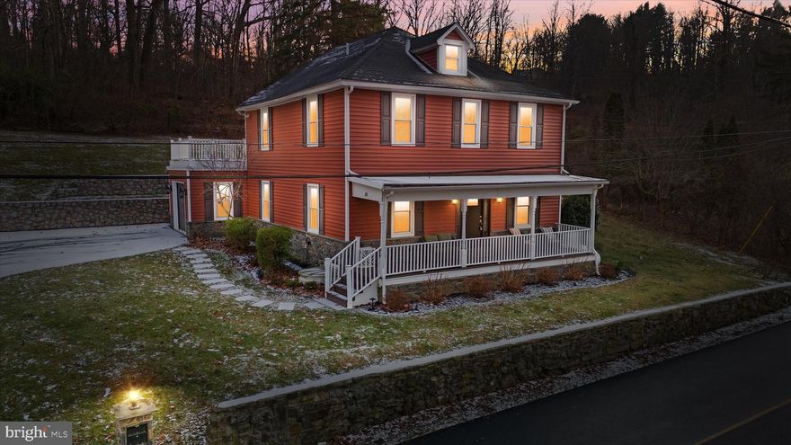 Charming updated Glen Mills home.  This home is located in the heart of Glen Mills, in the highly sought after West Chester Area School District, has convenient access to Philadelphia, the WAWA Septa Train Station, the Commodore Barry Bridge to NJ, and Delaware.   It is nestled within trees, offering superb privacy, and close proximity to parks and outdoor activities.    This remodeled home provides plenty of charm with modern amenities.   Some features were restored to their original beauty, such as the original stair case that was restored by a master carpenter.  While other areas were completely remodeled to include: 
An open floor plan
A gourmet, eat-in kitchen with custom cabinets and granite.
An updated dining room with wainscoting and a crystal chandelier.
A breakfast nook with built-in benches and storage.
A mud room with laundry, powder room, and dry bar.
A Primary Bedroom with sitting area and balcony.
A Primary Bathroom with bidet, double sinks, and custom tile shower.
An additional custom bathroom with double sinks.
An Au pair suite with kitchenette and a full bathroom.
A partially finished basement with ample space for a home gym, a music room, a game room, and/or a second living room.

The home was completely renovated in 2017, with new electric, HVAC, and plumbing, and has a whole home water softener and filtration system.