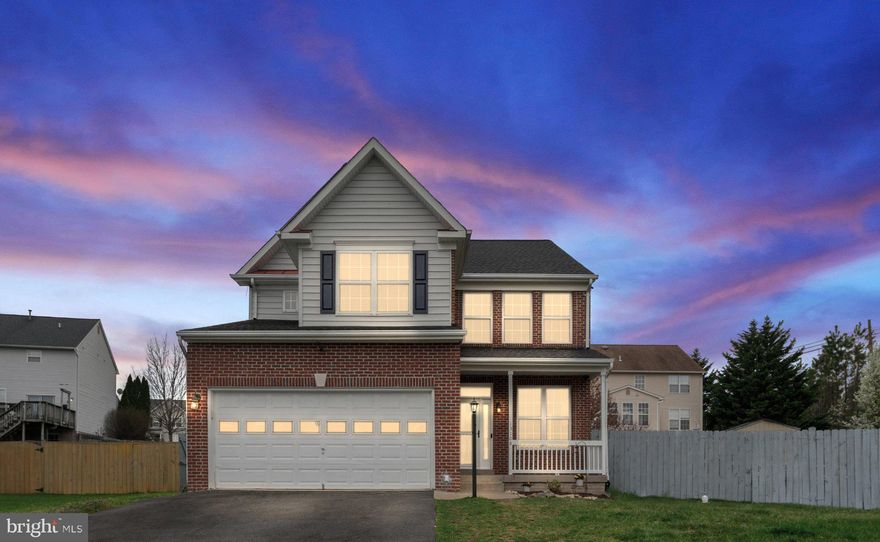 Back on market - buyer financing fell though - Lovely 4 bed 3 1/2 bath colonial - 2 car garage - no thru traffic - cul-de-sac living - fully fenced rear yard - privacy fence - rear deck - new flooring throughout - new water heater - recently painted - lovely, open layout on main level - gas fireplace - large master suite - well-appointed master bathroom - spacious secondary bedrooms - finished basement with full bathroom - two additional rooms to meet your family's needs (office, school room, storage) - close to amenities - superb commuting location - pridefully maintained by current owners - this home won't last!