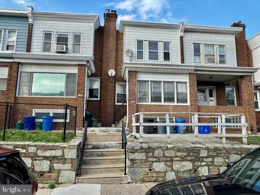 Welcome to this solid income-producing 1+1 duplex located in Northeast Philadelphia. Whether you're looking to grow your portfolio or start your real estate investment journey, this duplex offers that opportunity.
Each unit features: 1st Floor has Spacious Living Room with Vinyl Flooring Kitchen appliances. 1st flr bathroom is situated in the basement. Turnkey Investment – 1st Flr Vacant: 2nd Flr tenant-occupied– Tenant-owned items are excluded from the sale. Laundry area located on the Basement level. Both Units shares access to Laundry room have a rear exit to the driveway.  New roof with warranty.  Property being Sold “AS IS”. Close to Schools and Public Transportation. 
Utilities & Features: Separate electric and gas meters. Single water meter. Heating (gas). Public water and sewer. Washer/dryer access in basement (existing are tenants). No HOA
Prime Location:
Conveniently located near public transportation, schools, shopping centers, and major highways, making it attractive to renters and owner-occupants alike.