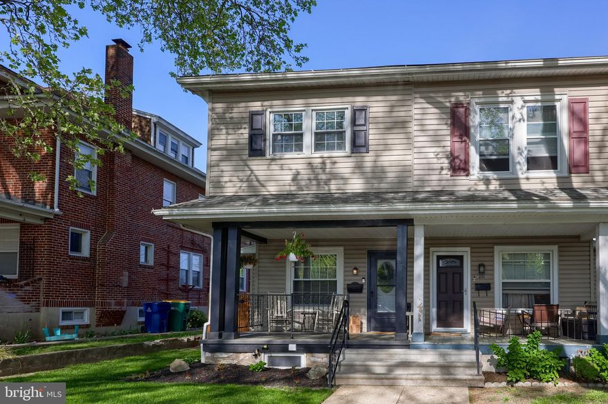 Check out this beautifully updated and move-in ready home in the heart of West Lawn! Step inside to find a spacious, open living room with new flooring that flows seamlessly into a fully renovated kitchen—perfect for everyday living and entertaining. Upstairs, you'll find three nicely sized bedrooms and a sleek full bath, offering both comfort and style. Outside, enjoy a fully fenced yard and a covered rear porch ideal for relaxing or hosting guests. A storage shed and off-street parking add convenience and extra value. A newer roof, windows, and vinyl siding show pride of ownership and gives peace of mind. Located just minutes from schools, shopping, dining, and entertainment, this home has everything you need—schedule your tour today!