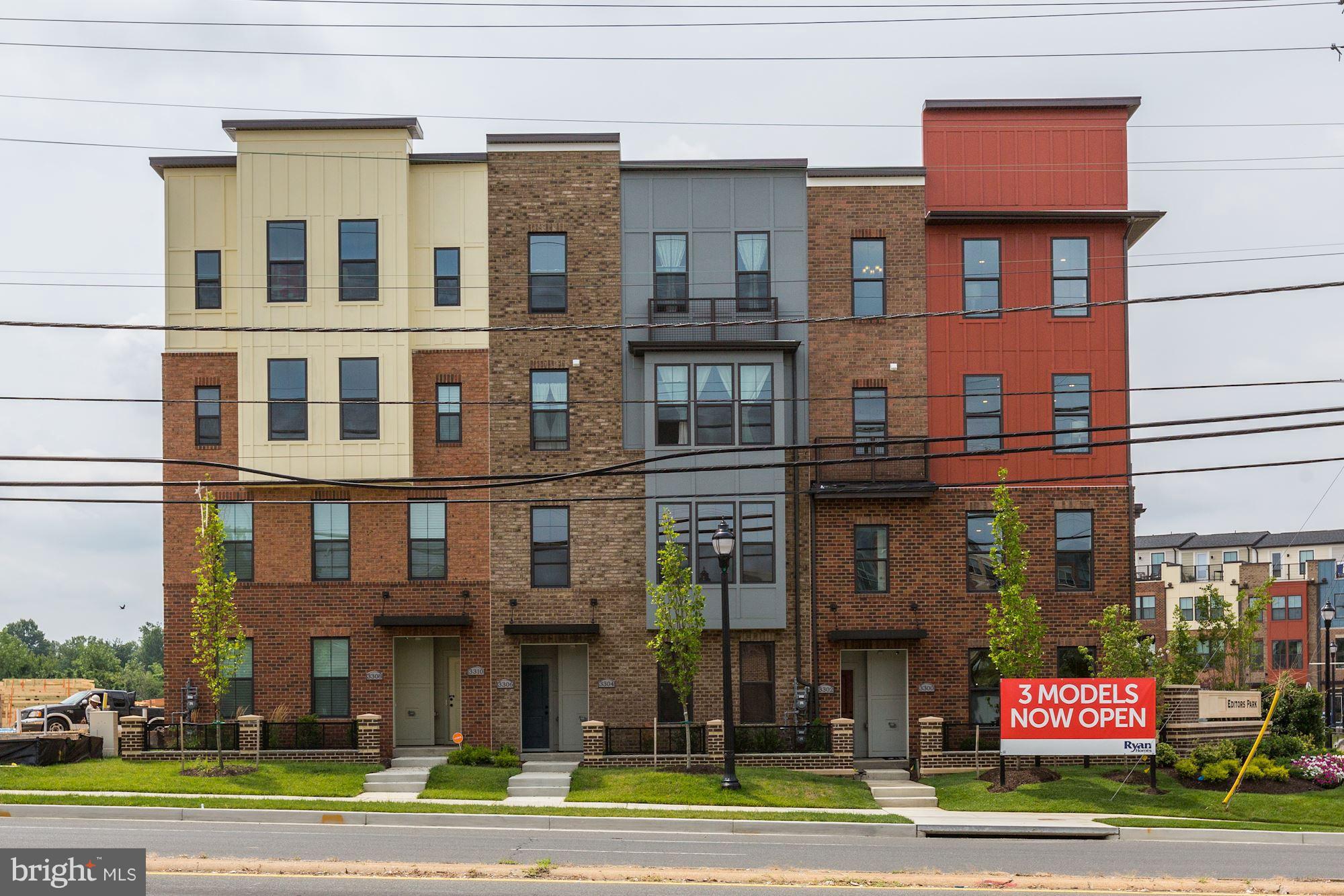 Aug 2018 move-in!Clarendon featuring granite kitchen countertops,white cabinetry throughout & many other amazing upgrades! Enjoy beautiful views & entertain in style with your rooftop terrace! Editors Park is minutes away from major commuter routes-Prince Georges Plaza Metro. Three minute walk to metro from this home! Images are representative only. Receive $10,000 toward closing with use of NVRM!