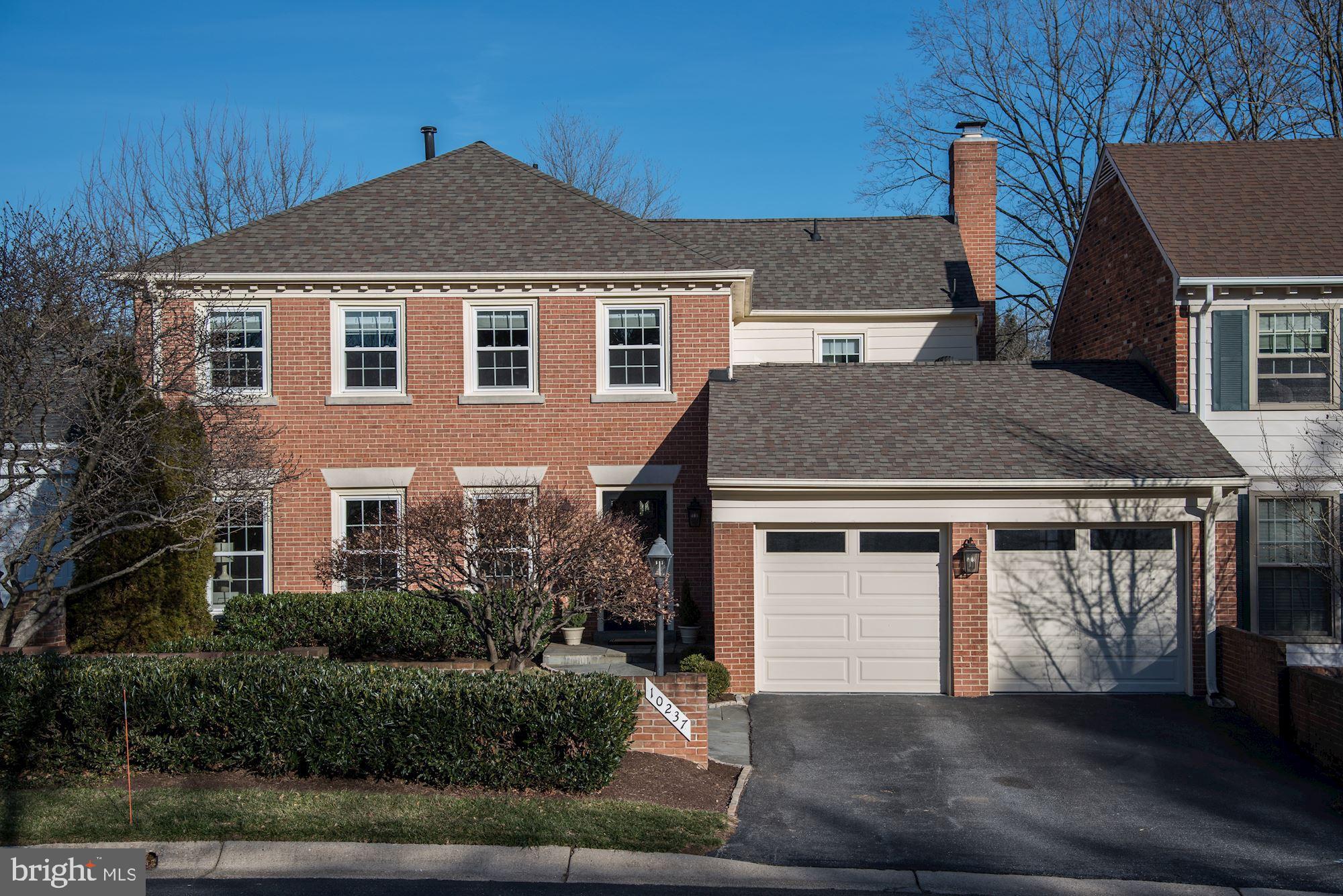Beautifully renovated! Impeccably maintained 4 BR, 2.5 BA in the Worland (Court 5) community. Neighborhood features lush, landscaped walking paths and common areas, combined with easy access to shopping, dining &NIH. In addition, the home is near to parks, recreation & highly-rated schools*. The spacious floor plan boasts over 3,200 square feet of living space and a two-car garage, along with a private rear garden and terrace. Refinished hardwood floors flow throughout. Extensive living room and dining room provide excellent space for entertaining. Renovated kitchen showcases granite countertops, stainless steel appliances, recessed and pendant lighting, and a sunny breakfast area. Open to the kitchen the family room features a gas fireplace with wood mantle and custom built-ins. French doors open to the private garden and terrace. Stunning master suite contains an ensuite bathroom, walk-in closet and sitting room. Three additional spacious bedrooms, with large closets. Thoughtfully designed for everyday living, the garage opens directly to the mudroom/laundry room with abundant cabinetry for storage and easy access to the kitchen and family room. Lower level provides a comfortable finished space, perfect for a media room, second living room, or office/den.