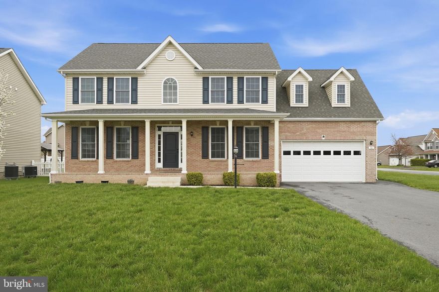 Experience refined living in this exceptional corner-lot residence in Webber Springs, where expansive interiors, rich hardwood flooring, and elevated architectural details create a home of distinction. A beautifully upgraded kitchen flows effortlessly into gracious entertaining spaces, while the extraordinary bonus room, oversized garage, and thoughtfully designed upper-level laundry add both versatility and convenience. Retreat to the serene primary suite featuring tray ceilings and a spa-inspired bath, all within a quiet, sought-after community just minutes from South Berkeley County schools and I-81 commuter access.