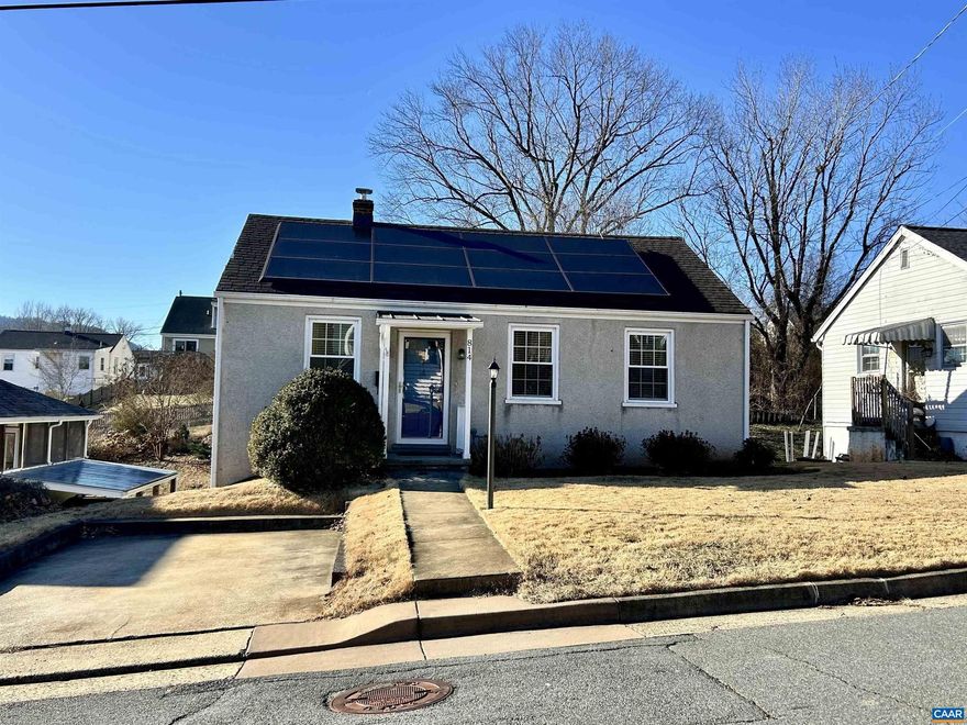 TOTALLY REMODELED with SOLAR PANELS! Absolutely gorgeous ranch style property on finished basement located right in the heart of Belmont. Quick access to Downtown, UVA, 5th Street Station and Rt 64. This is a must see rental. Solid hardwood floors, practically brand new kitchen with updated gorgeous blue cabinetry, solid stone countertops, stainless steel appliances, backsplash and more. 2 bedrooms and 1 full bathroom that have been fully remodeled. Finished basement with rec room and unfinished storage room with washer and dryer. Property features solar panels, shed, terrace level patio, grassy yard and one spot for off street parking. Tenant is responsible for water/sewer/electric/internet and maintaining the yard. ABSOLUTELY NO SMOKERS (inside or outside), NO PETS. Housing vouchers are not accepted. Range is induction stove (not traditional stove). Tenant will need induction-ready cookware. Stainless steel and cast iron will work. Pans made from aluminum will not work on this stove.
