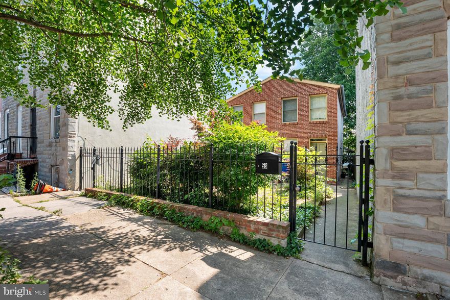 Duplex package. Two brick-front units,  both currently occupied. Situated steps from the University of Maryland campus and close proximity to M&T Bank Stadium and Hollins Market.