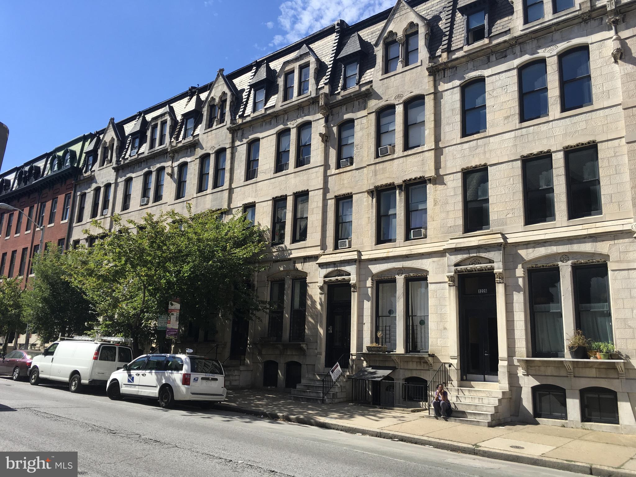 This gorgeous 2BR 1Bath apartment is located in the popular and historic Mount Vernon neighborhood of Baltimore. hardwood floors, updated kitchens with new countertops, cabinets, flooring and stainless steel appliances including dishwasher. There is a laundry room in the unit (washer and dryer included) with plenty of storage space, spacious walk in closets, central air and 12’ high ceilings. The building is convenient to I83, Mercy Hospital, University of Maryland, great shops and restaurants and all of the great nightlife downtown Baltimore has to offer!
Agency disclosed upon initial contact. Agent conducts showings; BMG manages follow-up, paperwork, move-in post-approval. Vouchers work with BMG directly.