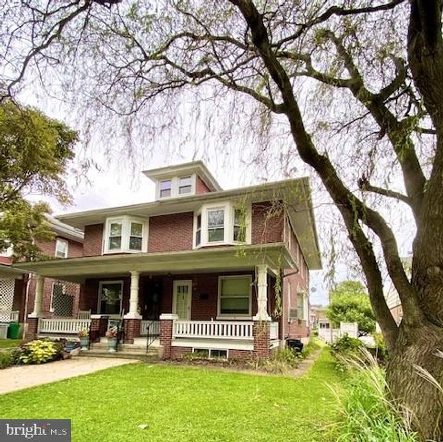 Welcome to 518 Elsie St, located a half block off Museum Rd and walking distance to the Wyomissing Park with miles of walking trails.  This home has been in the same family for over 50 years, has been well cared for and is looking new buyers to give it a cosmetic update.  Hardwood floors under the carpet are waiting to be exposed.  The living and dining rooms are large and offer an abundance of windows for natural light.  The kitchen has plenty of cabinets, Corian counter tops and new stainless steel range and range hood.  There is an enclosed porch/sunroom off the kitchen with a half bath.   Upstairs are 3 private bedrooms, one with the hardwood floors already exposed and one with balcony access.  The walk up attic offers plenty of storage space. The basement is dry and partially finished with paneled walls.  The washer and dryer remain with the property.  The back yard is fenced and the one car garage rounds out this property.