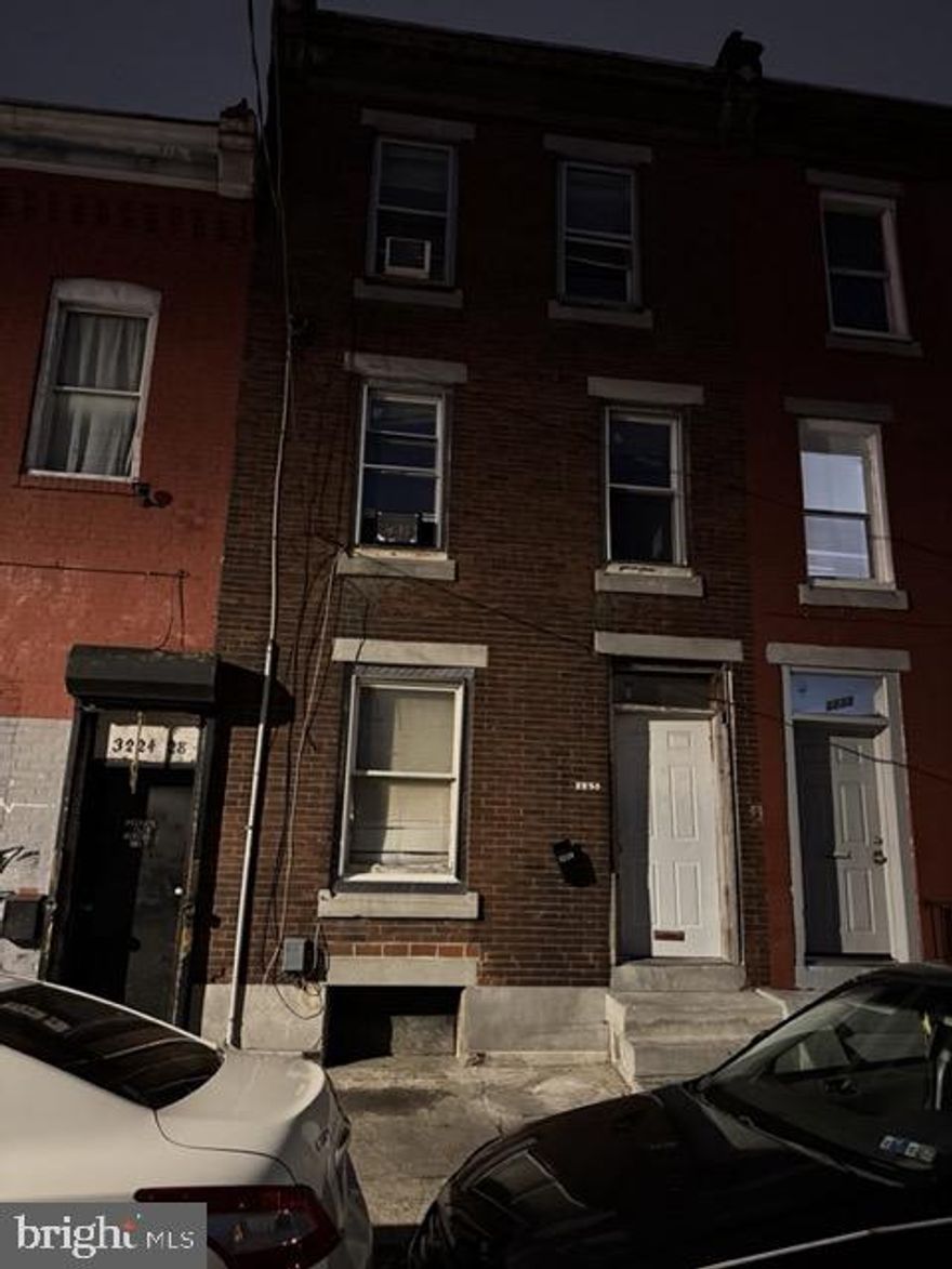 3 STORY DUPLEX ZONED RM1! BOTH UNITS ARE TENANT OCCUPIED!   1ST FLOOR IS 1 BR 1 BA MONTHLY RENT= $775  2ND FLOOR IS 2 BR 1 BA.  MONTHLY RENT=$875.  CASH DEALS ONLY.
 BUYER IS RESPONSIBLE FOR ALL CLOSING COSTS AND BOTH SIDES OF TRANSFER TAX. TITLE HAS ALREADY BEEN ORDERED. CAN LIKELY CLOSE FAST.