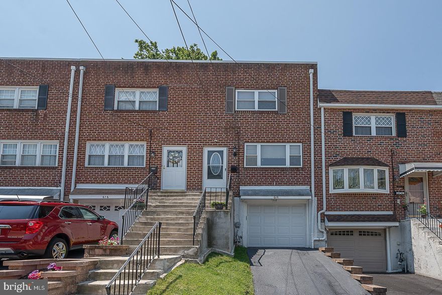 Welcome to 614 E Basin Street in Norristown! This charming home is a real gem offering a comfortable and stylish living space boasting 3 bedrooms, 1 bathroom providing ample room for your family and/or guests. One of the standout features of this property is the private driveway leading to a convenient 1-car garage, ensuring parking is never an issue giving the luxury of coming home and parking right at your doorstep. Step inside, and you'll be greeted by the welcoming atmosphere bestowed by the refreshing newer central air system plus, the brand new heater ensures cozy winters and efficient energy usage. You will also notice the hardwood flooring throughout the home which has recently been installed, lending a clean and polished look to each room. The open living  room flows to the dining area that leads to the kitchen that boasts a modern feel with its updated backsplash, adding a touch of elegance to your culinary experiences, as well as tons of cabinet space. Prepare meals with ease and entertain guests in this inviting space on the first floor. Upstairs are three graciously sized bedrooms as well as the bathroom that has been thoughtfully updated, featuring a new shower that brings a touch of luxury to your daily routines. 

Escape to your own private oasis in the backyard, complete with a deck. Whether you want to relax in the sun, host a barbecue, or enjoy a quiet moment surrounded by nature, this space offers endless possibilities. To learn more about the recent updates and additional features, be sure to check out the detailed update sheet. Don't miss the opportunity to make this beautiful home your own. Schedule a showing today and experience the comfort and convenience of 614 E Basin St, Norristown.