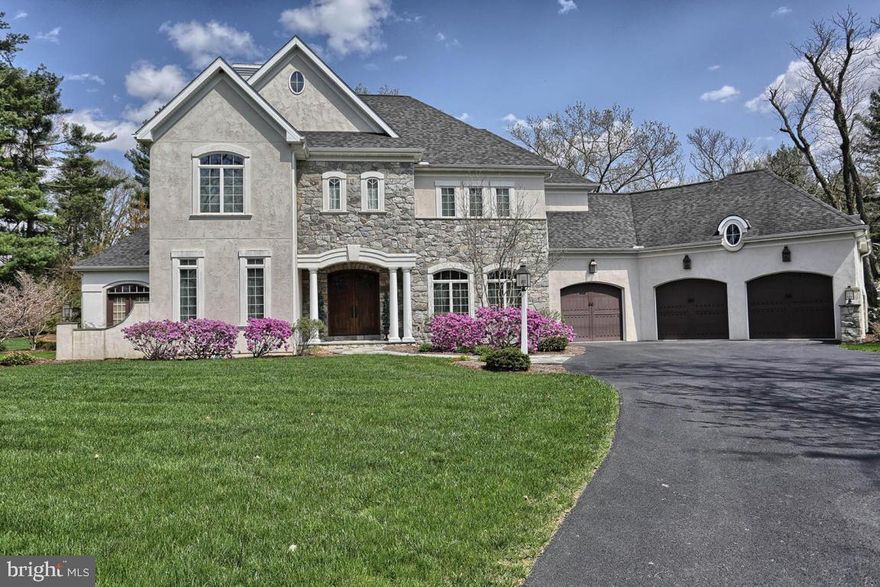 Spectacular home on a gorgeous 1.25 acre lot! Magnificent custom kitchen with Wolf range, Subzero frig, huge island, vegetable sink, bar sink, butlers pantry, & walk in pantry! Cove ceiling lighting, specialty plumbing fixtures, audio throughout, heated floor in the luxury master bath with tub + walk in tile shower. Lovey finished daylight basement! First floor office and a sunroom overlooking a beautiful Integrity pool on a well landscaped lot!!