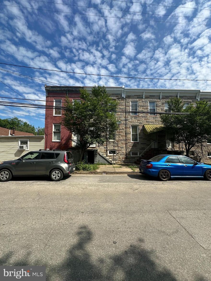 2  bedrooms with 1 full bath available in Curtis Bay. Spacious kitchen with separate living room and separate dining area. Large parking pad in the back and full unfinished basement. Bring your cash or conventional offers! Great location near major commute routs, BWI,  and Downtown.
