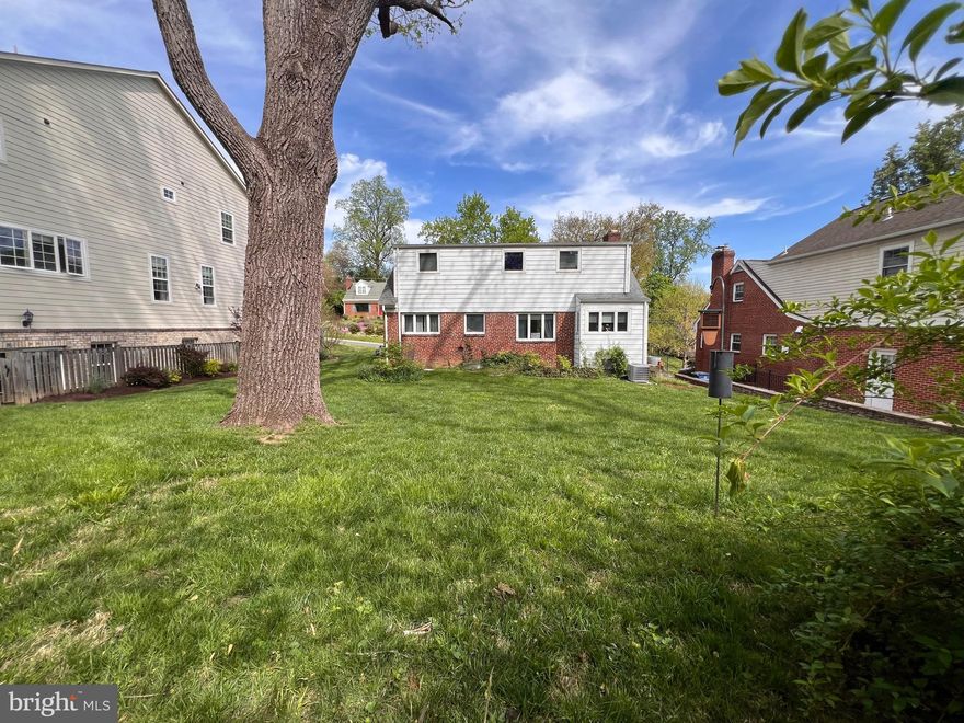 Excellent investment/development opportunity in Bethesda Chevy Chase HS cluster. 3-Level, 4 bedroom, 2.5 bath Cape Cod sited on an attractive lot with a deep, flat backyard that invites expansion. Walnut Hill Road is a quiet no-thru street and is located just a few steps from the tranquil 40-acre Woodend Nature Sanctuary, North Chevy Chase Swim Club, and less than 1/2 mile to the planned Purple Line Connecticut Ave Station.
Easy commute to Downtown Bethesda, NIH, Walter Reed Medical Center and quick access to I495 make this a dream location. Owner needs approximately 60 days post-settlement to remove belongings. Property being sold strictly "as is".  No house showings. Value is in the land.