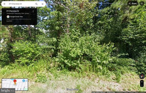 Vacant Land For Sale - 211 Cherokee Drive<br/> BROWNS MILLS, NJ 08015