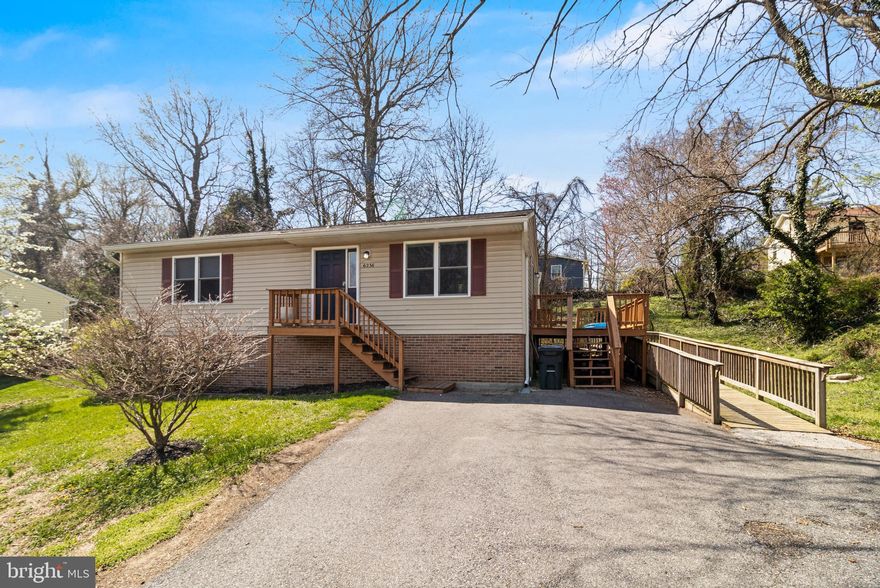 Warm and cozy raised rambler in Chesapeake Beach’s Summer City neighborhood. This home offers 3 bedrooms, 2 bathrooms, and 960 square feet of comfortable one-level living. Inside, you’ll find an open kitchen and living room combination that creates a warm, inviting feel and makes the space feel connected and functional. The kitchen has been updated since the sellers purchased, and an exterior handicap accessible ramp adds convenience and accessibility. HVAC replaced last year. This home has been well kept  and offers a great opportunity to make it your own. 

Enjoy being close to the beaches, boardwalk, restaurants, parks, schools, and everyday amenities of Chesapeake Beach, while still feeling tucked away from the hustle and bustle. Served by well and septic, with central A/C and guess what, NO HOA! 

The sellers have found their home of choice. Come check this property out to see if it meets your needs!