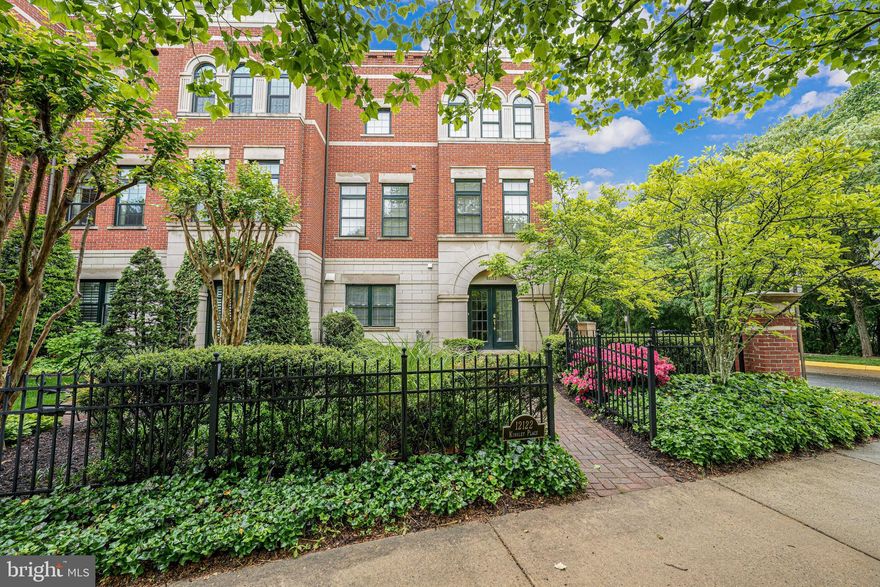 Enjoy the best of Reston Town Center living at Park Place in West Market! Rarely available END UNIT "London" model.  Spacious four level town home with elevator to main level.   The entire unit has been freshly painted with all new carpet installed.    First floor bedroom with fireplace and full bath.  Bright and sunny main level with walls of windows.  Stately family room, dining room and breakfast nook feature three piece crown molding and hardwood floors.  Large kitchen with sprawling granite countertops.  Primary suite with sitting area, spa like bathroom and large, custom, walk in closet.   Secondary bedroom with private bath.  Dramatic stairway leads to large, light filled, loft space with soaring ceilings and  built in beverage bar with granite countertop.  Great for entertaining.  Huge roof top terrace with expansive views.  Large two car garage.  Community pool, gym and clubhouse one block away.  Walkable to Metro station, W&OD Trail, shopping, restaurants and more!