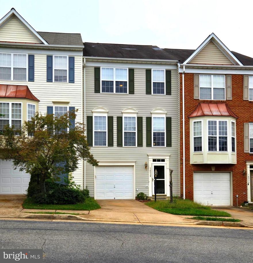 Large 3 bedroom/3.5 bath townhouse with one car garage! Backs to common ground! Close to major bus stops, Dumfries Rd and 95! Main level has hardwood floors! Kitchen and family areas with gas fireplace and view over peaceful open space! Enjoy morning coffee on the deck that faces south west! Large living room with shiny floors! Upper level has luxury vinyl plank floors! Large primary bedroom with bath and walk in closet! Primary bathroom has soaking tub, double sinks and a separate shower! Two other good size bedrooms and hall bath! Lower level has rec room, full bath and door to the patio and backyard! Long 1 car garage with automatic door opener! Additional storage thru out the house! Community has tennis courts and tot lots!  Professional photos 10/3!