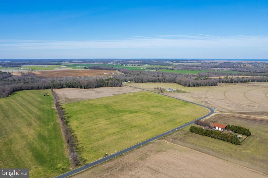 BEAUTIFUL ACREAGE EAST OF ROUTE ONE! Join the fast-growing and popular Milford corridor. This property is currently farmed and offers excellent development potential. See it today!