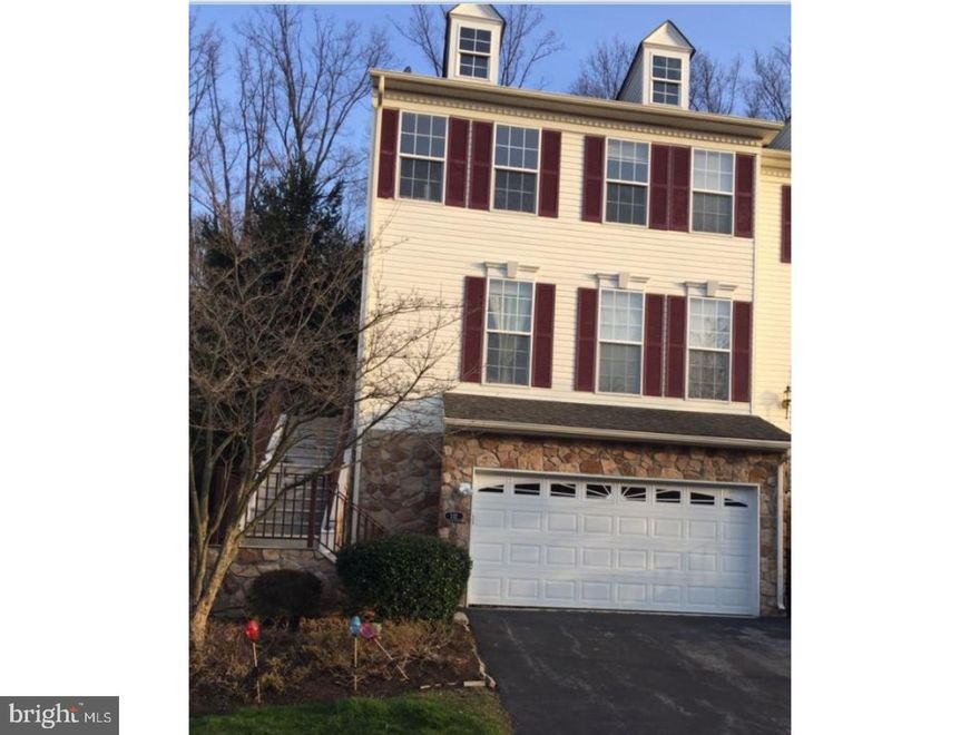 Welcome to this meticulously maintained Davenport Model end unit with 2-CAR GARAGE in the highly sought after Whiteland Woods community built by Toll Brothers. Upgrades abound from the moment you enter, from the gleaming HARDWOOD floors throughout the first floor, elegant OAK STAIRCASE, the stately pillars that grace the formal living and dining room complete with chair rail. The expanded gourmet kitchen features upgraded cherry cabinets, Granite counter tops, tile back splash with extended eating area and bay window overlooking a PREMIUM WOODED lot. Lots of light and open space enhanced by the vaulted ceilings with SKYLIGHTS. Master bedroom suite features 2 walk-in closets, Cathedral ceiling, tiled master bath overlooks a tranquil view. Neutral FRESH PAINT colors throughout. The basement is finished with an office, entertainment area & leads thru to the garages w/potential for more storage. Low HOA fees include pool, gym, tennis courts, nature trail, playground & clubhouse. NEW Extended 16x20 DECK with stairs!