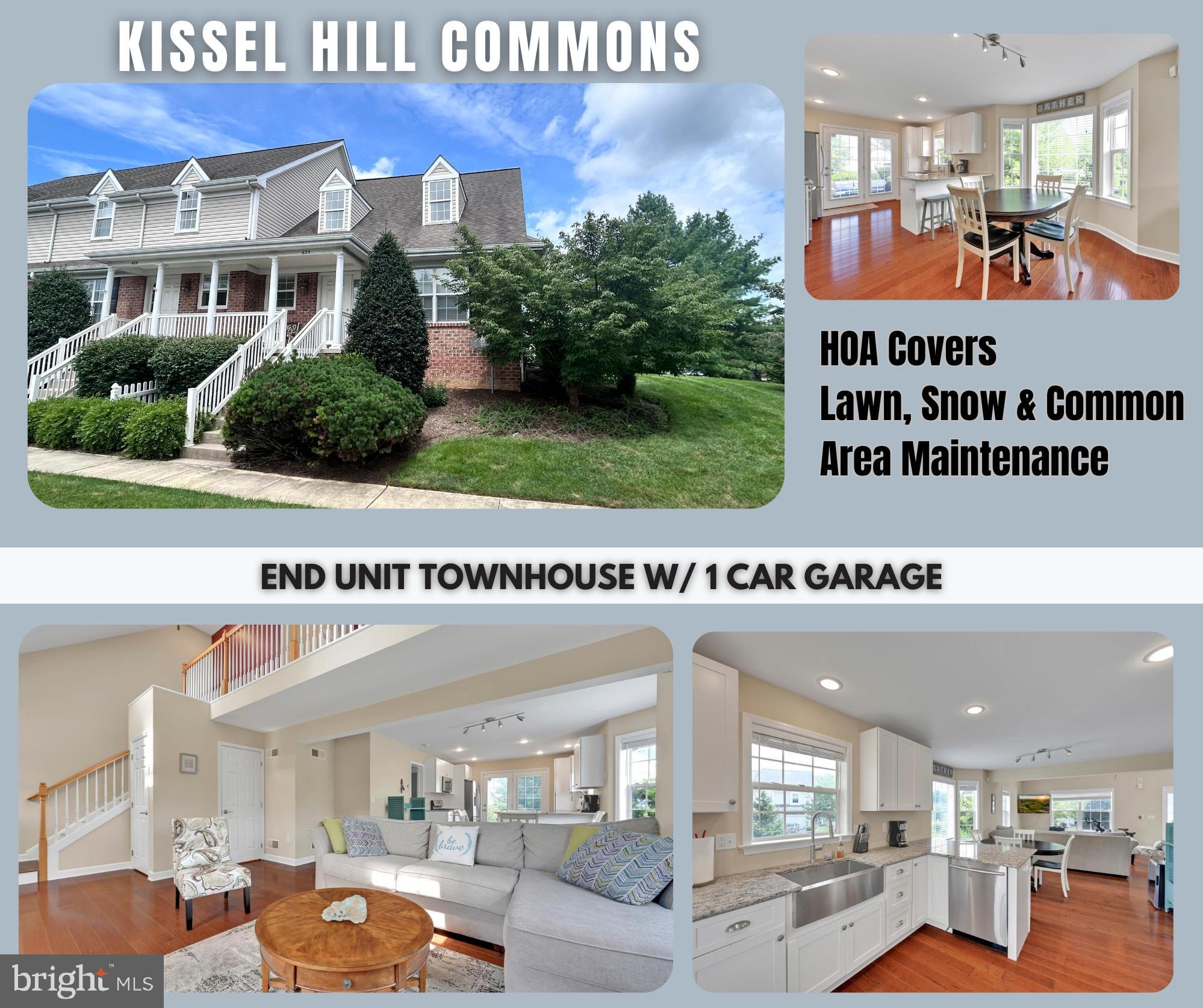 🚨 OFFERS RECEIVED & DEADLINE SET FOR TUES. 8/5 @ 8 pm FOR ALL OFFERS TO BE IN on this Desirable End-Unit Townhome in Kissel Hill Commons!🚨
Enjoy easy living with a **first-floor primary bedroom** featuring an ensuite full bath and convenient **main-level laundry**. The **modern kitchen** is updated with granite countertops, slow close drawers and stainless steel appliances, flowing into a **dining area and vaulted living room** with skylights that fill the space with natural light. There's even a natural gas hookup for your grill on the patio.
Upstairs offers **two additional bedrooms**, a **second full bath**, and a **loft area** overlooking the living room.
Additional features include:
* **1-car attached garage**
* **Full concrete basement with Egress Window**
* **Upgraded gas furnace & central air (2018)**
* **Natural gas water heater (2023)**
The monthly **\$132.86 HOA fee** covers snow removal, lawn care, and maintenance of common areas—so you can enjoy the ** playground, pond, and walking paths** without the hassle. There's an additional fee for the seasonal pool usage.💦
📍All this in the highly sought-after Kissel Hill Commons community—schedule your tour today!