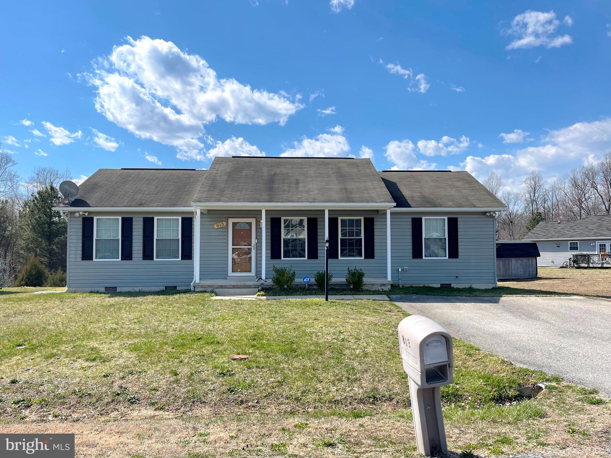 Enjoy single level living in this 3BR 2FB rambler in the Yardley Hills community. You will appreciate the open floor plan in the kitchen and dining areas just off of the living room. Relax on the rear deck inside of the fenced rear yard with storage shed or out on the front porch. This home also offers a two car wide paved driveway. Located close to the many amenities offered by the Prince Frederick area. Spayed/neutered pets considered on a case-by-case basis.