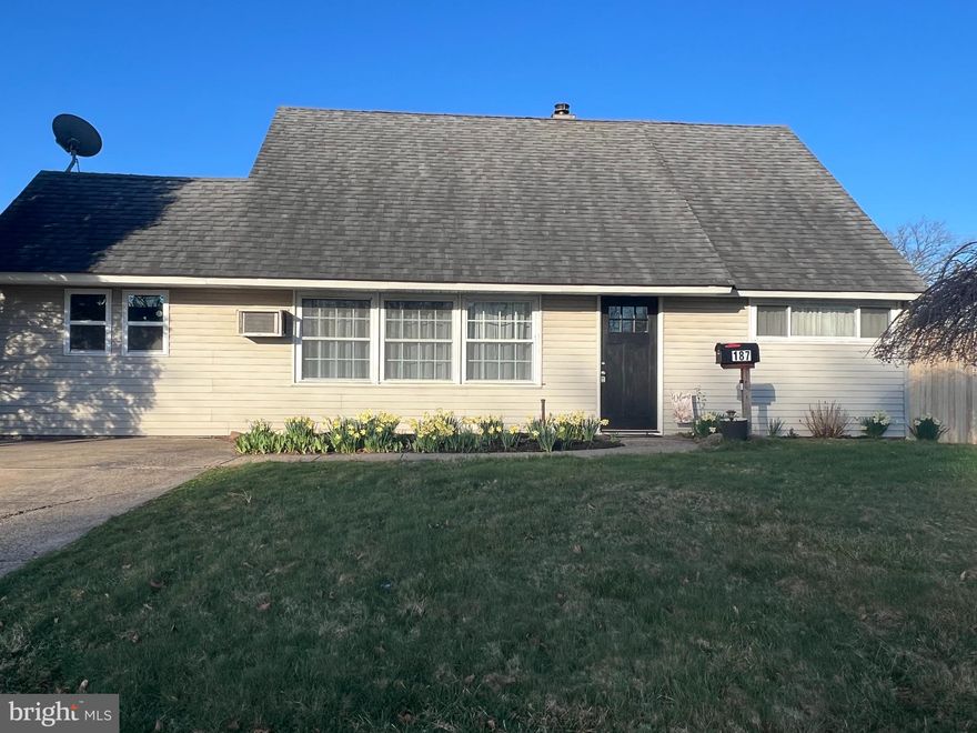 Welcome to 187 Kenwood Dr S! This charming expanded Jubilee offers a perfect blend of comfort, style, and outdoor living. Step into the inviting first-floor living room featuring new vinyl plank flooring and replacement windows. The adjacent bonus room, with French doors leading to a gazebo patio, extends your living space seamlessly outdoors, where you'll find a delightful in-ground pool perfect for entertaining or relaxation.

The first-floor primary suite boasts two closets, a sitting area, and French doors opening to a patio overlooking the pool, creating a serene retreat. A full modern bath is conveniently located just outside the primary bedroom. Upstairs, two additional bedrooms await, offering cozy spaces for rest and relaxation. Another full bath is located at the top of the stairs, providing convenience for all occupants.

Additional highlights include modern amenities throughout the home and convenient access to major roads, shopping, and public transportation.

Don't miss the opportunity to make this your new home! Schedule a showing today.