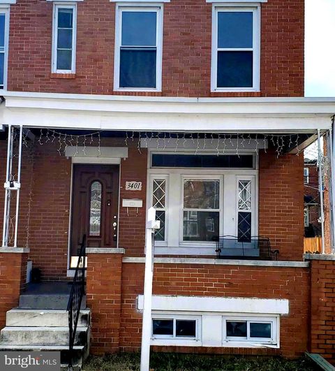 Townhouse For Sale - 3401 Ramona Avenue<br/> BALTIMORE, MD 21213