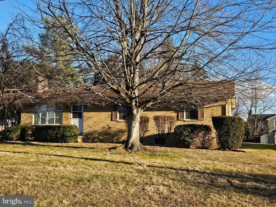 Nice size rancher on flat lot with mature trees. Conveniently located to Rte 11 and Interstate 81.  It's waiting for your personal  upgrades to make it your home. Main level has two entry points, either 
 via main entrance into livingroom or  from carport to kitchen.  Lower level is partially finished with nice size multi-purpose room: family room (with wood burning firepalce)  has half bath off of it.. Remainder of basement has been used for work shop. laundry and storage.  The dryer is gas fueled by Amerigas (tank is a rental).