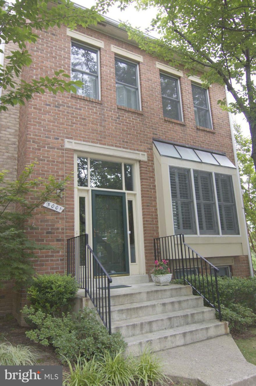 END UNIT.  SUBWAY ACROSS STREET, Strathmore Arts adjacent, quick access to 495/270.  Unbeatable prime location! NEW CARPET TO be installed on second level/staircase.  House is currently being occupied  thus pictures were before possession.   White, bright granite kitchen in rear out to deck.  Hardwoods thruout main level including sunken living room with high ceilings, plantation shutters throughout.  Daylight walkout lower level with bedroom & huge recreation room with high ceilings, fireplace and french doors out to brick patio.  Upper level has three  bedrooms and newer master bath.  .Possession May 1 2024 and longer leases preferable by landlord.