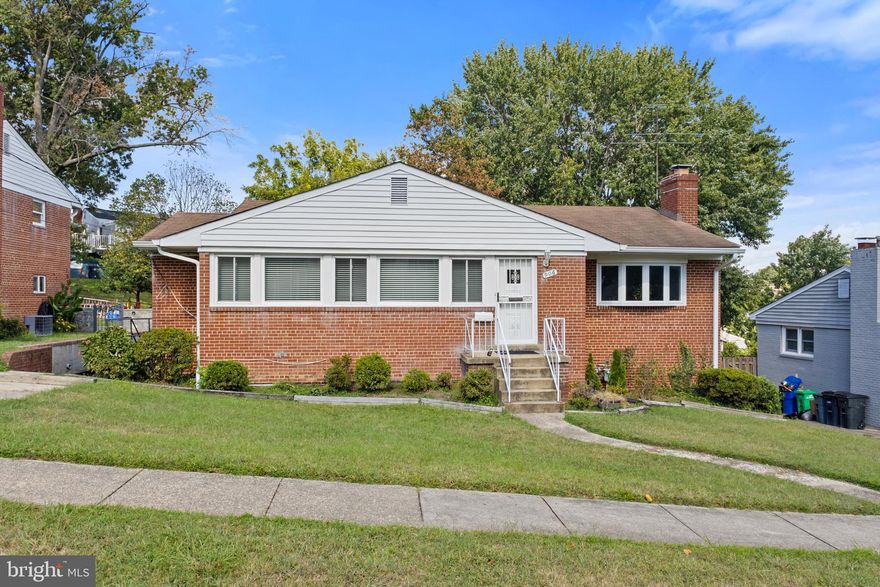 🌟 Stylish Rancher with Rental Potential in an Unbeatable Location! 🌟

Fall in love with this sun-filled rancher offering over 2,500 sq. ft. of living space and packed with charm and upgrades! With 4 spacious bedrooms, gleaming hardwood floors, and a bright living room with a cozy fireplace, this home blends comfort and character. The eat-in kitchen is perfect for family meals, and with bathrooms on each level, convenience is built right in.

The walk-out lower level is a game-changer—complete with its own entrance, bedroom, half bath, storage, and laundry. It’s the perfect setup for a rental apartment, in-law suite, or private guest space—a true income-boosting bonus!

Step outside to your oversized patio and soak up the landscaped yard—ideal for BBQs, garden parties, or a peaceful retreat. A private driveway, second kitchen entrance, and backyard storage shed add practicality to the package.

✨ Upgrades you’ll love: energy-efficient windows and sliding door (2018), new eaves and gutters (2018), and a brand-new HVAC furnace (2021).

📍 Location, Location, Location! Just 5 minutes to the DC line, Takoma Park, and downtown Silver Spring—shopping, dining, and entertainment are at your fingertips.

🚨 Don’t wait—this rare find checks all the boxes! Schedule your tour today!
Home offered as-is.  Ask me about a lender credit with use of preferred lender. Seller prefers Cardinal Title for settlement.