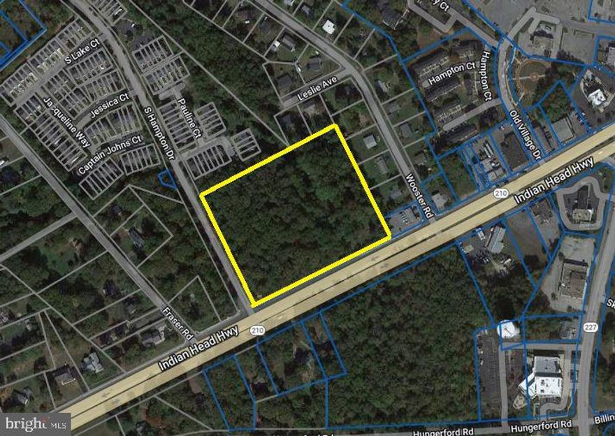 6.68 +/- Acres of residential land directly off of Route 210. Property is near public water and sewer.