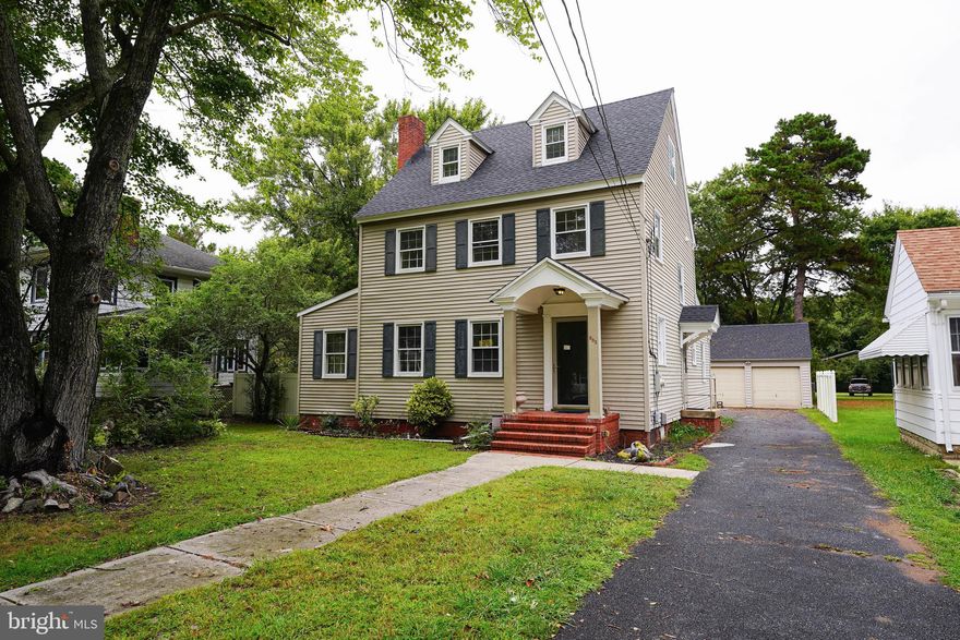 CHARMING 3-Story Home on Market Street n Pocomoke City - Prime Location! Discover this beautifully maintained 3-story residence nestled right on the Main Street central in Pocomoke, offering both convenience and classic charm. Perfectly situated in a desirable area, this home features spacious living areas across three levels with recent upgrades throughout. The first floor welcomes you with a warm living room with fireplace, a cozy den, a dining area and an eat-in kitchen. A full bathroom completes this level. The Second floor has three comfortable bedrooms and a full bathroom. The Third floor is finished, ideal for a home office, entertainment space or an additional bedroom. Recent upgrades include a new roof installed in 2024 and new flooring throughout the majority of the home. A detached 2 car garage provides convenient parking and extra storage or a relaxing hangout area for family gatherings.