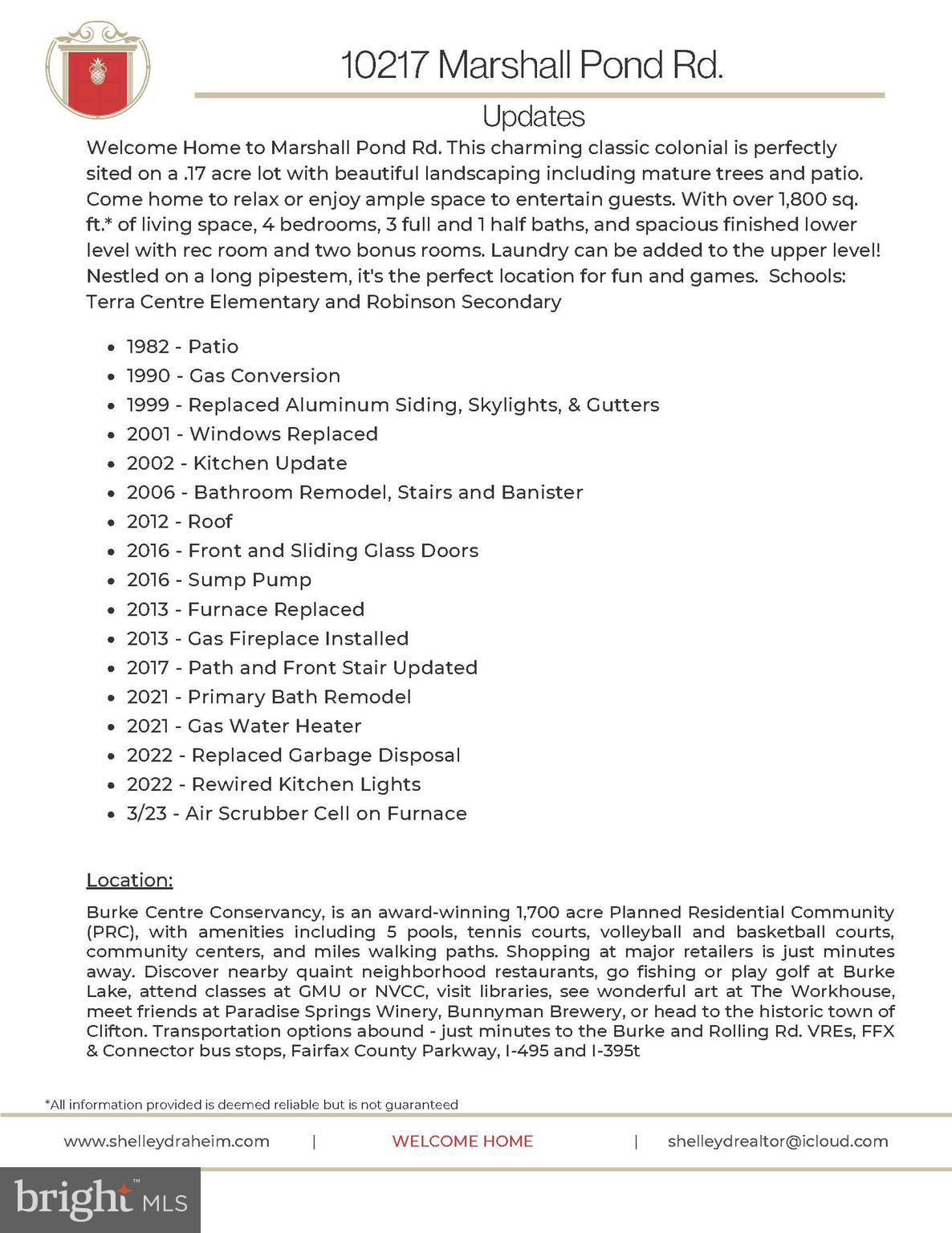 BURKE CENTRE - Residential