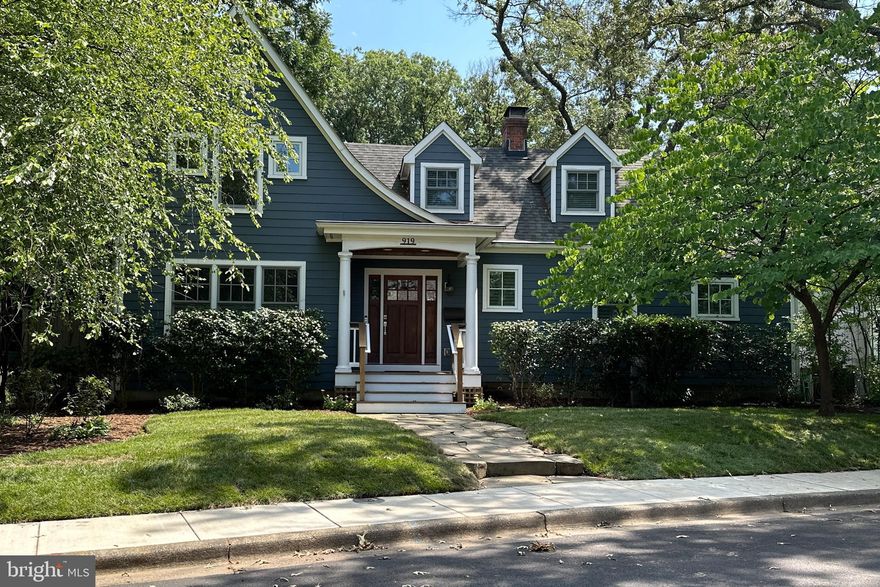 Fabulous Eastport location on Creek Drive -- across street from waterfront homes overlooking Spa
Creek. Large landscaped lot extends back to a detached garage that includes  workshop/workout room plus additional off-street parking and gated access to Sam Lewnes Way alley.  Charming Cape Cod features open, flexible floor plan with glistening wood floors throughout. Enter the gracious foyer leading to a greatroom with gas fireplace that opens to screened/sun room and adjoining IPE deck,  a  large kitchen with cherry cabinets and Viking gas range, family/dining room with wood-burning fireplace and a primary suite with luxe bath including steam shower.  Upstairs there is a second primary suite with sitting room/office space and steam shower in the ensuite bath, third bedroom and third full bath.  Great entertaining spaces both inside and out. Easy walk to Eastport shops and eateries as well as City Dock and downtown Annapolis.  
VIRTUAL STAGING TO SHOW FLEXIBLE FLOOR PLAN!