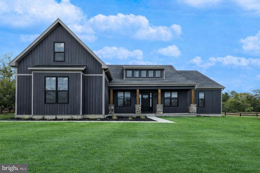 June 2026 delivery!!!   Home with 2 + / - acres situated in the new community of Hallmark Glen!! Impressive homes in this community offers privacy and convenience for commuters and access to amenities. This home fits perfectly and will include the following: 3 bedrooms with 2.5 baths or with finished bonus room upgrade add $30,000 to sales price to increase square footage to 2709 giving you 4 bedrooms and 3.5 baths. for this Ranch craftsman style home with Hardie board siding that includes a 2 car garage. Quality construction nicely upgraded with full kitchen appliance package, quartz, luxury vinyl plank flooring, soft close cabinets, vaulted ceilings & more. 

Pictures are of a similar home already constructed. Porch or deck not included.

"Please note: The photos shown are of a similar completed home. The specific home may vary in floor plan, finishes, or upgrades. The builder reserves the right to substitute materials that may not be available to avoid delays."