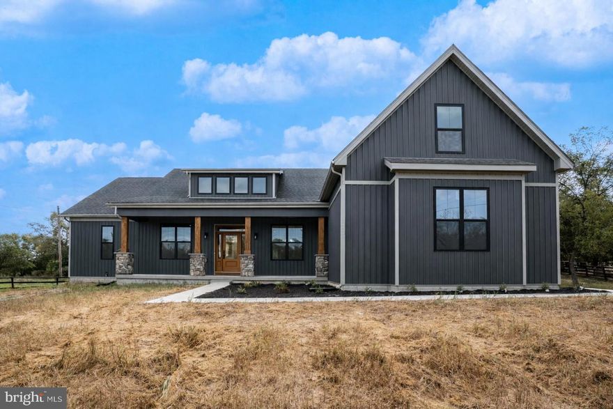 May / June 2026 delivery!!!   Home with 2 + / - acres situated in the new community of Hallmark Glen!! Impressive homes in this community offers privacy and convenience for commuters and access to amenities. This home fits perfectly and will include the following: 4 bedrooms with 2.5 baths. Ranch craftsman style home with Hardie board siding and includes a 2 car garage. Quality construction nicely upgraded with full kitchen appliance package, quartz, luxury vinyl plank flooring, soft close cabinets, vaulted ceilings & more. Pictures are of a similar home already constructed.