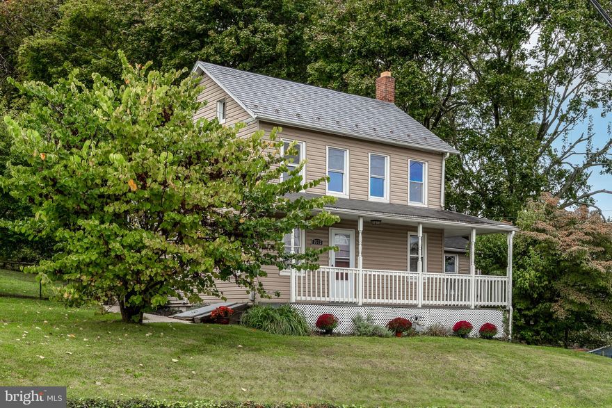 This charming farm house on almost  1-acre,  is situated in Central York School District!   The lovely backyard setting allows for so much enjoyment....just imagine sitting around the campfire spending time with family and friends or having a picnic under the lush shade trees.   A large fenced area is already in place for your pets to roam freely.  Beyond the fence you will find even more trees and paths through the natural vegetation.  From inside this home you will experience beautiful front views in the distance...such a unique property  and yet so convenient.   The location is only minutes from both Rt 30 and I-83.  Great for commuters! You can also enjoy many wonderful parks, only a few minutes away...Rocky Ridge Park, Rudy Park, Springettsbury Township Park, or explore on the Rail Trail!!!  The location is also close to all shopping & dining. The home has a modern kitchen and a functional layout including a  first floor primary bedroom with access to the wrap around porch and an attached full bath. There are three more bedrooms with another full bath and a balcony on the second floor.  You will even find two bonus rooms on the third floor... great for a playroom or even a cozy office!  An absolutely amazing property with so much to offer!!!