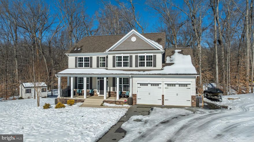 Rare Opportunity in One of Southern Maryland’s Most Desirable Communities! Welcome to this exceptional "Lancaster" floor plan offering 5,416 sq ft of living space across three levels—designed for both everyday comfort and effortless entertaining. You'll fall in love the moment you enter this home! The front porch was truly made for sipping coffee in the morning or enjoying a refreshing iced tea in the afternoon.  The open-concept main level was made to host a crowd, from holidays to special events. Features include a dream kitchen with beautiful and abundant cabinetry, a deep pantry, granite counters, stainless steel appliances, an oversized island, and a light-filled morning room—perfect for casual dining while enjoying serene backyard views or stepping out to the spacious deck.  A full bath and main-level study/bedroom provide ideal flexibility for guests or remote work.  Large mudroom with custom built in bench and cubbies is the perfect space for keeping everyone organized for school, work, sports and more! Upstairs, you’ll find a generously sized primary suite with spa like bath, three additional bedrooms, a full bath, and a conveniently located laundry room. The fully finished lower level is perfect for extended living, featuring a 5th bedroom, full bath, 2nd laundry room, and a kitchenette—ideal for in-laws or long-term guests. Additional upgrades include gleaming hardwood floors, ceramic tile and more! Enjoy the convenience of being within walking distance to community amenities, including the pool, clubhouse, and playground. Professional photos coming soon—don’t miss your chance to call this sought-after community home!