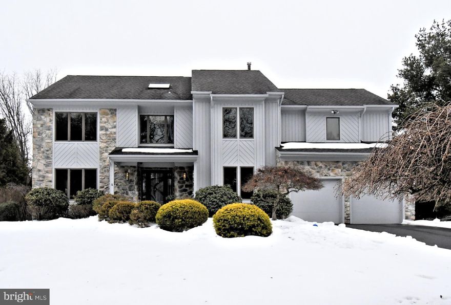 Nestled on a quiet cul-de-sac in a highly desirable community, this exceptionally meticulous Estate home offers exceptional space, comfort, and thoughtful design throughout. Pride of ownership shines through in each and every detail.  Featuring 4 bedrooms, 3 full baths, and 1 half bath, the home blends traditional elegance with an open, modern layout ideal for everyday living and entertaining.
The main level includes a Grand Foyer that greets you. The Formal Living Room and Formal Dining Room are adjacent and perfectly situated for easy entertaining. The private First-floor Office or Den provides a dedicated work from home space. The rare, expanded Family Room floor plan creates a seamless flow between the impressive Family Room with Gas Fireplace and the Gourmet Kitchen, forming one expansive, light-filled gathering area that overlooks the rear grounds. The Gourmet Cherry Kitchen is beautifully appointed with Stainless Steel appliances,  Granite Countertops, a center island, breakfast room, and an oversized pantry for abundant storage. A Chef's dream!
Upstairs, the expansive Primary Suite is a true retreat unto itself! Behind  the double door entry, there is a separate sitting room or second office and a luxurious Ensuite Bath featuring vaulted ceilings, dual vanities, a deep jetted soaking tub, and a separate stall shower. Sun soaked, the Primary Suite has 2 walk-in closets, one of which is the entire length of the bedroom and has custom organizers. The 3 additional bedrooms are generously sized, offer ample closet space and are serviced by the Hall Bathroom.
The Finished Walk-Out lower level provides an entire additional living zone with recreation areas, a full bathroom, dry bar, recessed lighting with dimmers, and substantial storage. This area could serve as a living area for an Au Pair or In Law Suite.  Because of the original Family Room floor plan expansion, the home also includes a rare exterior storage area with direct yard access, ideal for lawn equipment and outdoor items
Step outside the Family Room onto your composite deck, complete with a dedicated gas line for grilling.   This inviting outdoor space is perfect for morning coffee or evening relaxation while overlooking the serene setting. Privacy abounds as you enjoy the beautifully landscaped yard with  mature landscaping.  Additional highlights include a custom paver walkway, Security System, Central Vacuum system, and meticulous maintenance throughout! Highly acclaimed Council Rock School District. The community has both tennis and pickleball courts and walking/jogging/biking paths that connect the different enclaves sections of the development. Close to everything, yet quietly tucked away.... you are minutes away from Historic Newtown Boro, upscale shopping, myriad of choice restaurants, nearby Tyler State Park, 2 train stations to Philadelphia, I-95, and US 1. This exceptional home truly embodies elegance and is for the discerning buyer. Just unpack your bags, move in, and enjoy! Call today for an appointment...it will not last!