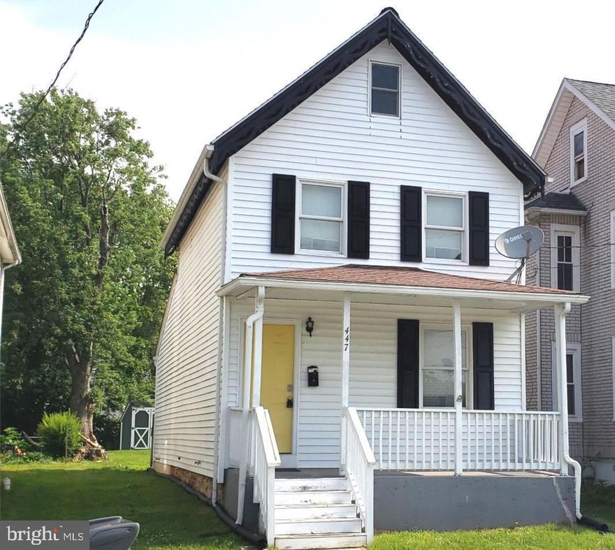 JUST LIKE NEW! You will fall in love with the spacious bright kitchen with convenient Island w/ seating, like new appliances & gas cooking! The open floor plan makes everything flow & feel so spacious & easy to entertain.  The convenient laundry includes the washer/dryer and doubles as a back mud room off the kitchen & access to the back yard. You will love the full bath on the main floor as well. Living room is open to the Dining room for large gatherings. there are 2 lovely bedrooms on the 2nd floor with full bath & large corner shower. For added bonus space the walk-up attic can work as an office, bedroom or playroom or simply great storage. 2nd floor and attic carpets provide comfortable and quiet spaces to relax in. The backyard is spacious as well with room for cookouts and play area and storage is provided by utility shed. you will love the savings with the top 'o the line efficient HVAC system for comfort & conveniently zoned for personal use. Basement provides extra storage. Watch the world go by from your front porch and greet passersby. located close enough to walk to downtown shopping, restaurants, PO, Library, parks & entertainment.  Located in the charming village of Oxford & wonderful schools. WELCOME HOME! this is currently occupied with wonderful conscientious tenants & would be perfect for investors. Long term one year lease in effect.