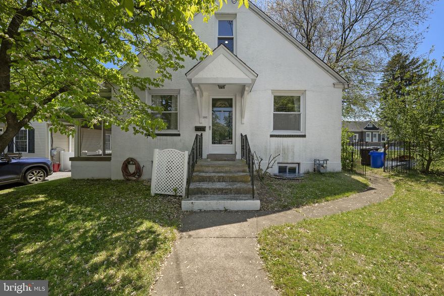 Welcome to 282 Davis Avenue, a three bedroom, one and a half bath Cape Cod in one of Delaware County's most connected boroughs, where character, outdoor space, and Philadelphia access come with something increasingly rare in this region: a single family detached home at a price that actually makes sense.

From the moment you step inside, the original hardwood floors, wainscoting, crown molding, and solid wood doors with skeleton key hardware make one thing clear. This is what a well loved home looks like.

The first floor offers two bedrooms, a full bath, a sun filled living room that opens directly onto a screened and shaded patio, and a dining room that flows into a kitchen with butcher block countertops and gas cooking that actually makes you want to use it. The kitchen also connects to the backyard, making indoor and outdoor living feel seamless. The fully fenced backyard has a firepit for cool evenings, a greenhouse shed, and established perennial plantings with fruits, herbs, and flowers already growing and waiting for you. Upstairs, the finished master suite offers a walk in closet and generous flex space ideal for a home office, reading room, or studio.

The big ticket items are already done. Roof fully replaced in 2025. Basement professionally cleaned and sealed in 2024. The basement adds real usable square footage with a half bath, washer and dryer included, utility sink, and storage. This home carries hundreds more square feet than comparable homes in the neighborhood and none of it is wasted.

Less than a mile from the Clifton-Aldan SEPTA regional rail station, you are 30 minutes from Center City with Delaware County taxes and room to actually breathe. Clifton Heights gives you access to Philadelphia without the Philadelphia price tag.

This is a borough where the Fourth of July parade still runs down the main street, neighbors know each other by name, and you can walk to a ball field or playground in five minutes. That is not something you find everywhere.

This is the right home for a buyer who wants real character, a private outdoor space, and a direct line to the city.