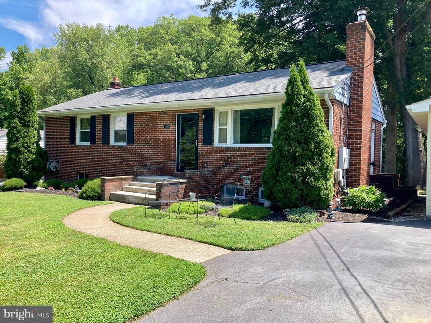 All Brick rambler located in a small well maintained established community off of Berry Road (228), awesome location for commuters.  Large Lot, detached garage/storage building, above ground pool 18 x 33 20K gallons, new kitchen w/ maple cabinets, new roof (2021) with warranty, upgraded windows, new HVAC, Furnace less than 10 years old, new LVP flooring, carpet, 2 pellet stoves, new interior doors.  Located on a dead end street which minimizes traffic.  Stay tuned for more pictures.  Owners suite had wall removed that was previously for 2 bedrooms, it allows for a very spacious master.  However, buy can put wall back up should they desire 3 bdrms on main level.  There is a full bath in finished basement w/ den/bdrm, family room, bar area, & a walk out to rear yard.