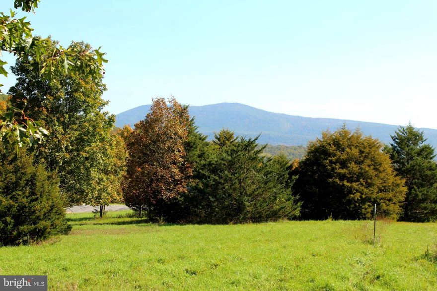 Over FIVE ACRES with beautiful mountain views in a great neighborhood.  This buildable cleared and relative level lot in the Quantico Estates neighborhood is ready for your dream home.  Public water hookup and electric at the lot.  The neighborhood is conveniently and centrally located just minutes from Petersburg for shopping & dining and just a short  scenic drive to many outdoor adventures.