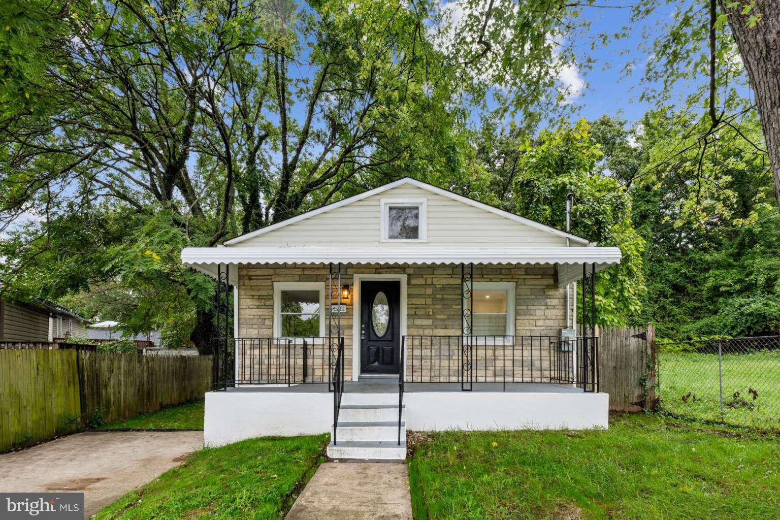 Introducing a stunning fully updated 4-bedroom, 2-bathroom home conveniently located near DC! This beautifully renovated residence features a brand new kitchen with stainless steel appliances, sleek granite countertops, and ample cabinet space. Both bathrooms have been stylishly updated, and fresh paint and new flooring flow throughout the home, creating a modern and inviting atmosphere. Enjoy the comfort of central AC, spacious bedrooms perfect for family or a home office, and a lovely backyard ideal for entertaining. This home offers both convenience and charm, don’t miss your chance to make this gem yours—schedule a showing today!