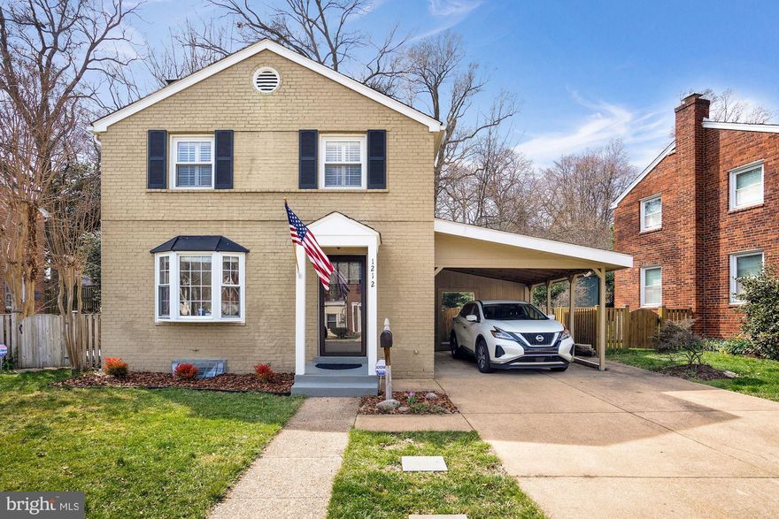 **Offers, if any, due at 1pm Tuesday  3/29**   Charming & updated brick colonial home located in Columbia Forest neighborhood of South Arlington. The main level of the home has spacious living room with abundant natural light, connected to dining room with beautiful wall molding. The adjacent updated kitchen has stainless steel appliances and gas range. Off the dining room is an oversized family room which opens to the multi-tiered and fully-fenced backyard with various seating areas, flexible-use sheds, and gardening areas. Upstairs are two bedrooms with updated full bathroom. The finished lower level can be used as playroom, office, or third bedroom. Stacked washer & dryer, updated 2nd full bathroom, and utility room with lots of storage complete the lower level. Minutes away from Ballston, Amazon HQ2, Pentagon, Washington DC, National Airport & major corridors. Easy acces to I-395, Rt. 50, and the main Metro bus lines located on Columbia Pike. A plethora of shops & restaurants are nearby off Shirtlington, Skyline and Columbia Pike. The 4-mile run W&OD Trail is also nearby for outdoor activities.  Open Sunday 3/27  1-3pm